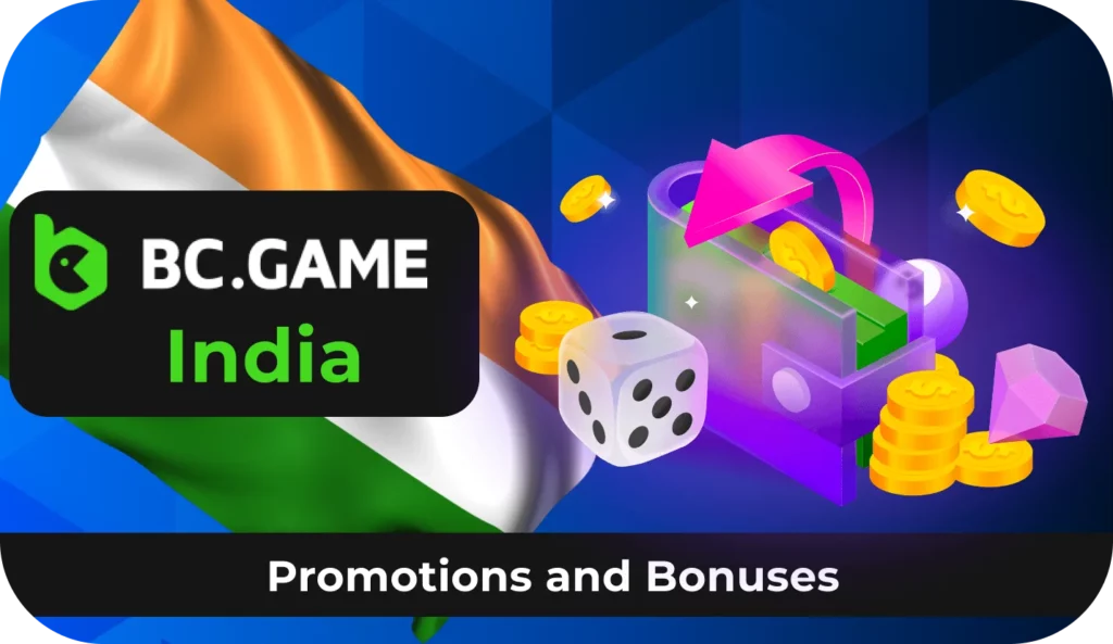 Enroll winnings with BC.Game bonus program for players from India
