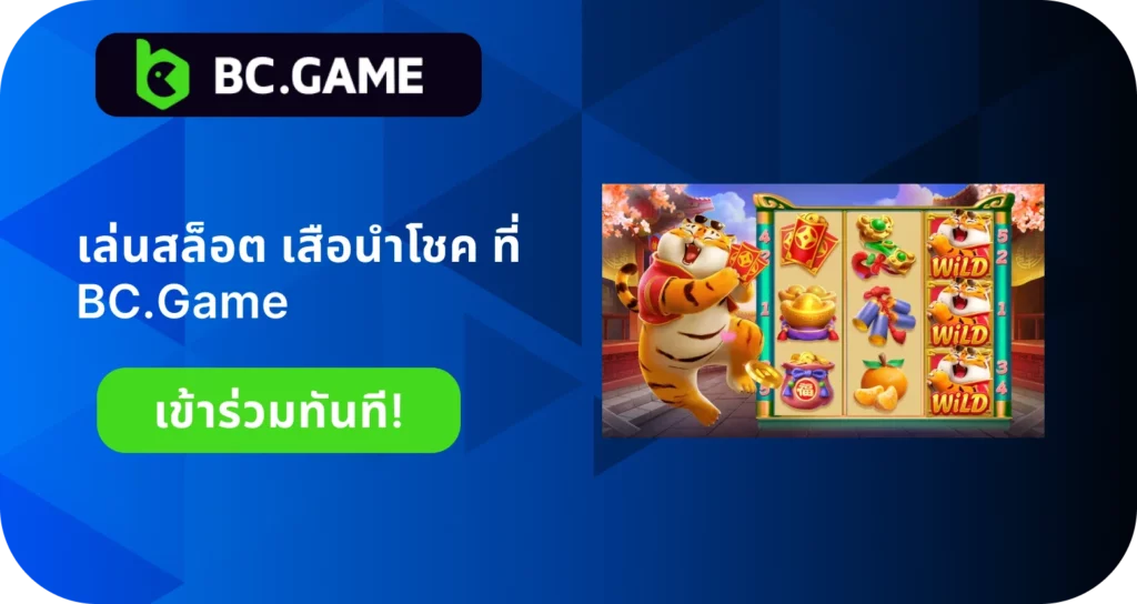 ข้อมูลหลักเกี่ยวกับฟอร์จูนไทเกอร์ที่คาสิโน BC.Game