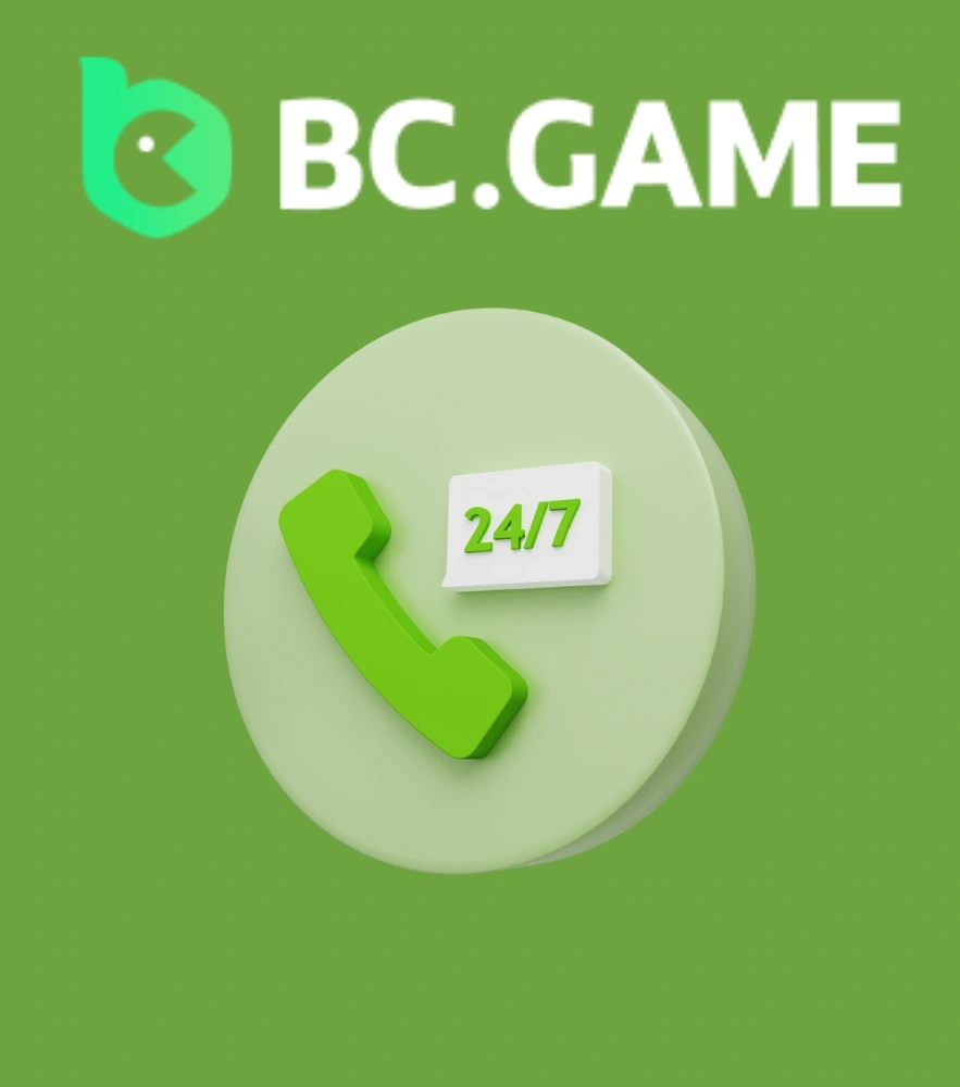 Contact BC Game support 